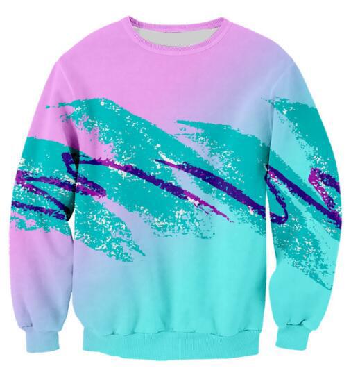 Jazz Paper Cup Sweatshirt 3D Print Hoodies Long Sleeve 90S Unisex Jumper Women/Men Pink Green Jumper Tops Tumblr Outfits S-5XL