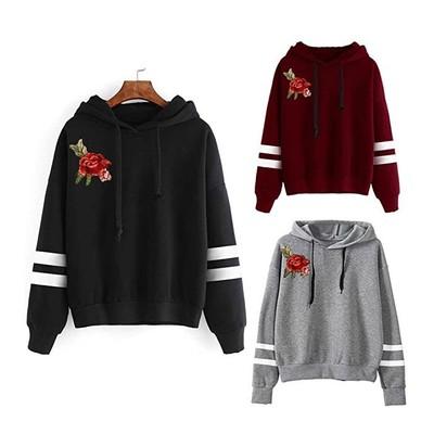 New Women Pullover Hoodies Ladies Fashion Hooded Long Sleeve Casual Loose Sweatshirts Female Printed Warmer Hoodies