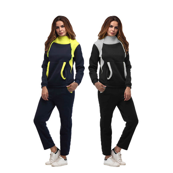 BOFUTE New Women's Clothing Sport Package Hooded Leisure Sweatshirt B5337