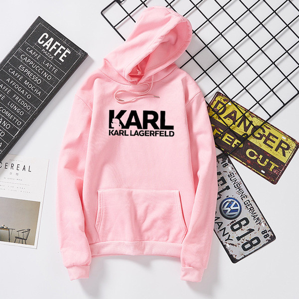 Karl Shirt Lagerfeld Hoodies Women Vogue Sweatshirt Brand Perfume Designer Pullovers Tumblr Jumper Lady Casual Tracksuit