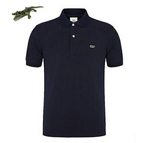 Fastest Shipping Plus Brand short sleeve polo men Sport tops & tees Camisa men breathable solid Shirt Men's Clothing S- 4XL