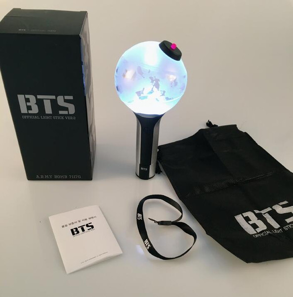 2018 New Army bomb Light sticks New Hiphop Kpop bangtan boys bts bt21 jimin suga jung kook concert VER.2 Glow Stick lamp