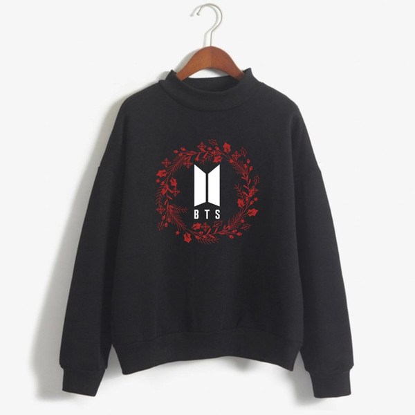 BTS Love Yourself k pop Women/Men Jumper Sweatshirts outwear Hip-Hop Bangtan boys Sweatshirts BTS Pullover