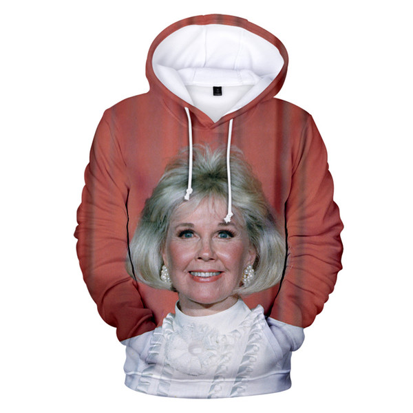 3D Doris Day Hoodies print Casual Style Nwe Clothes Women/men Casual 3D Clothes Slim Cool 2019 Hot Sale hooded Plus Size xxl