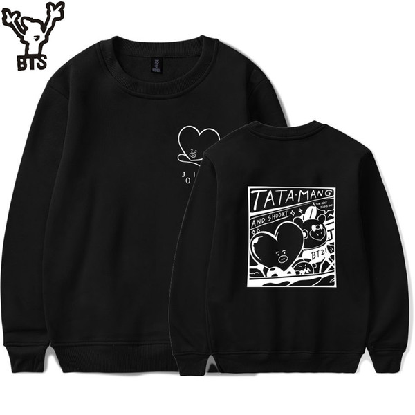 BTS21 K-pop Love Yourself Capless Sweatshirt Women Bangt
10000
an Boys V Jimin Sweatshirt Women/men BTS Fashion Kawaii Clothes 4XL