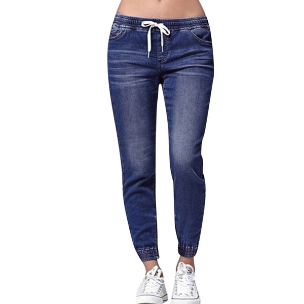 High Waisted Ripped Jeans for Women Pants Plus Size Skinny Jeans Denim Boyfriend Elastic Slim Stretch Pencil Trousers 5xl