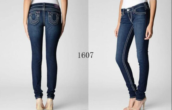 Women Skinny Sexy Jeans PUNK Denim Pants Woman True Solid Color Jeans Brand Religion Long Pencil Pants Woman Clothing Long Trousers Jeans