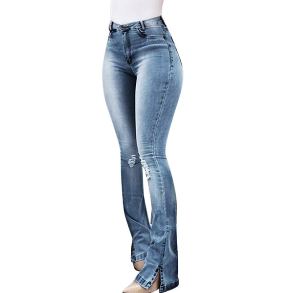 Women Jeans High Waist Skinny Denim Pants Female Bodycon Push Up Hips Stretch Zippers Ladies Trousers Spring Autumn 2019 femme