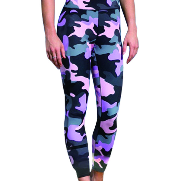 2018 Fashion Leggings Digital print camouflage leggings Slim High Waist Fitness Woman Pants