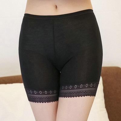 2019 Real Rayon free White Women Comfortable Lingerie Safety Short Pants 2017 New Summer Legging Lace Shorts Seamless Under Skirt Underwears