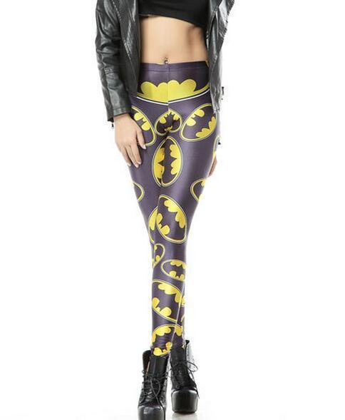 High sales Fitness Hot New Fashion pants supernova sale Women Yellow Leggings Space Printed Pants Milk Leggings