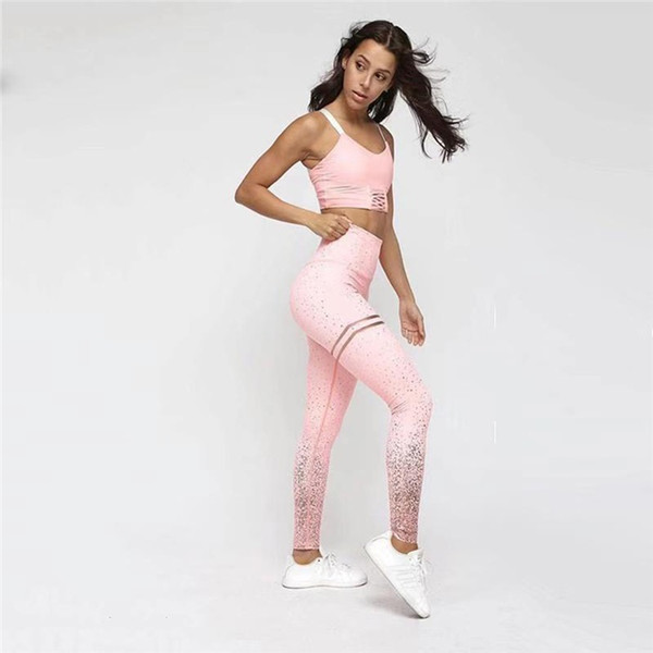 Custom summer stretch high waisted push up sport workout fitness leggings hologram tights women seamless fitness yoga pants