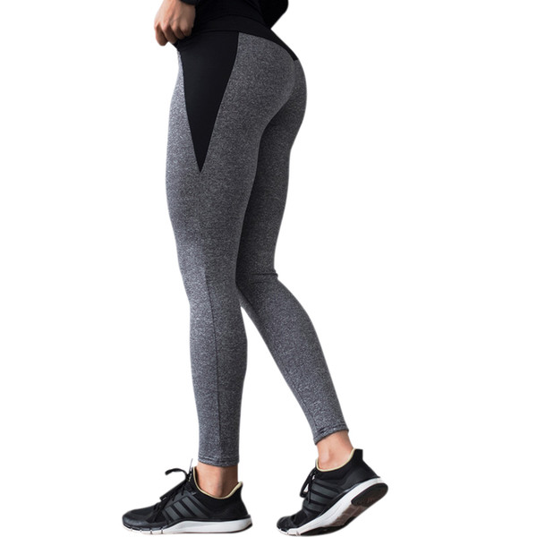 NORMOV New Women Causal Leggings High Waist Elastic Patchwork Jeggings Leggings Fitness Femme Ankle-Length Push Up Legins