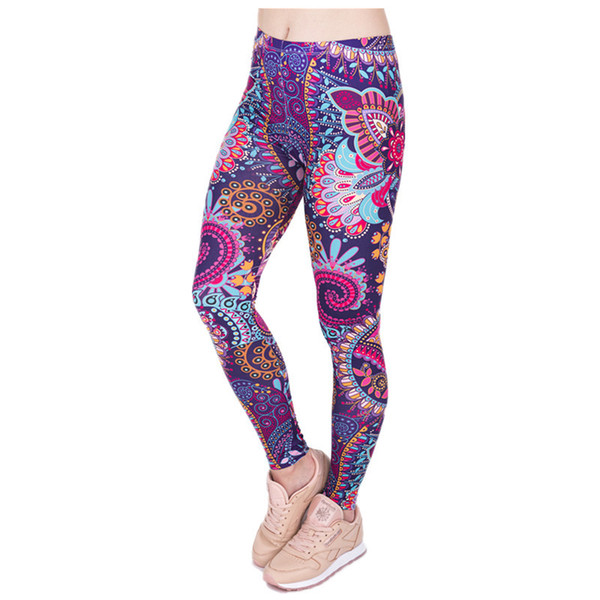 Women's 3D Leggings New Graphic Full Print Girl Skinny Stretchy Pants Tight fitting Elastic Slim Sprots Fitness Pencil Trousers DDK5 ERFF