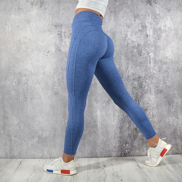 Simenual Push up high waist leggings women sportswear 2019 athleisure bodybuilding ruched legging fitness clothes sporty jegging