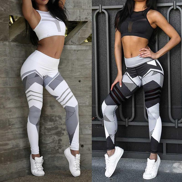 High Waist Leggings Women Sexy Hip Push Up Pants Legging Jegging Gothic Leggins Jeggings Legins 2019 Autumn Summer Fashion FS5773