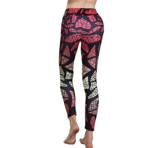 Digital Print Women Stylish Leggings Soft Elastic Breathable Female Leggins Pants High Waist Workout Trousers