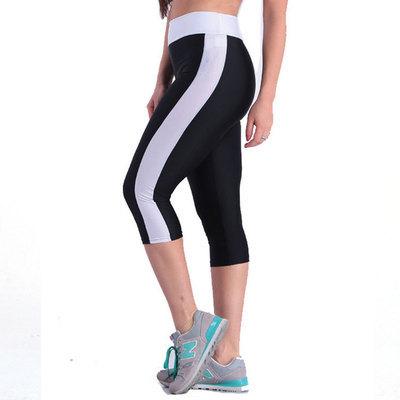 3/4 Yoga Pants Women Calf-length Pants Side Pocket Stretch Pant Sport Leggings Women Fitness Yoga Gym High Waist Leggings