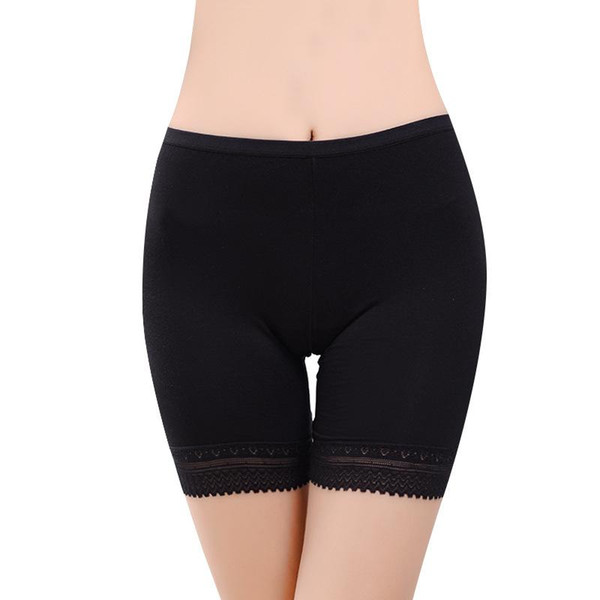 Women Lace Seamless Leggings Pants Modal Safety Pants Panties For Women's Cotton Safety Pant Mid Waist Plus Size Shorts Leggings