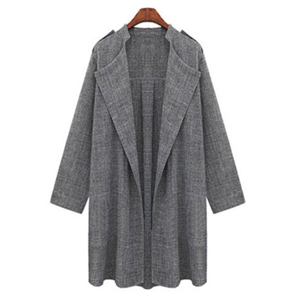 New Style Cross-Border Supply 2019 Spring L Fashion Mm Long Trench Coat Women