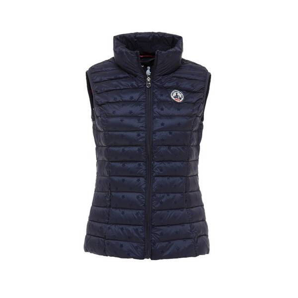 jott female down jacket, top quality jott down vest with star pattern