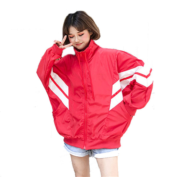 Harajuku Loose Thin Bomber Jacket women's windbreaker Plus Size Coats female windbreaker for the spring Basic Coat Jacket