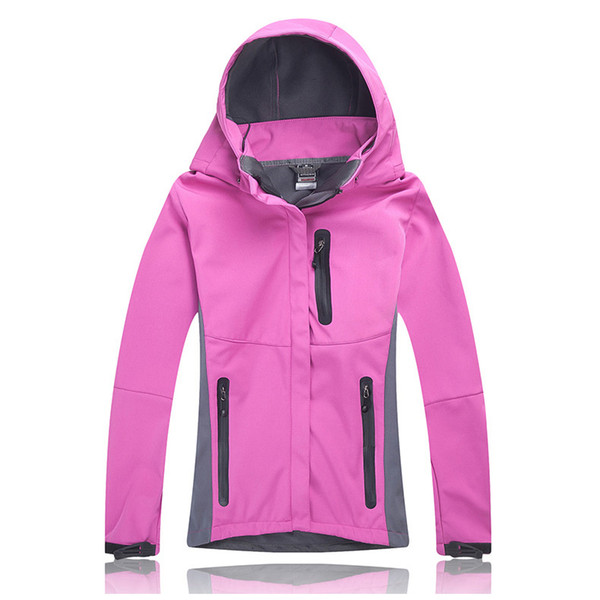 Women Breathable Waterproof Softshell Outdoors Sports Style Coats Ski Hiking Windproof Winter Autumn Outwear Brand Jacket for Female