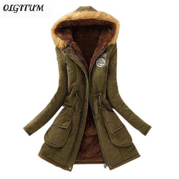 2019 New Parkas Female Women Winter Coat Thickening Cotton Winter Jacket Womens Outwear Parkas for Women