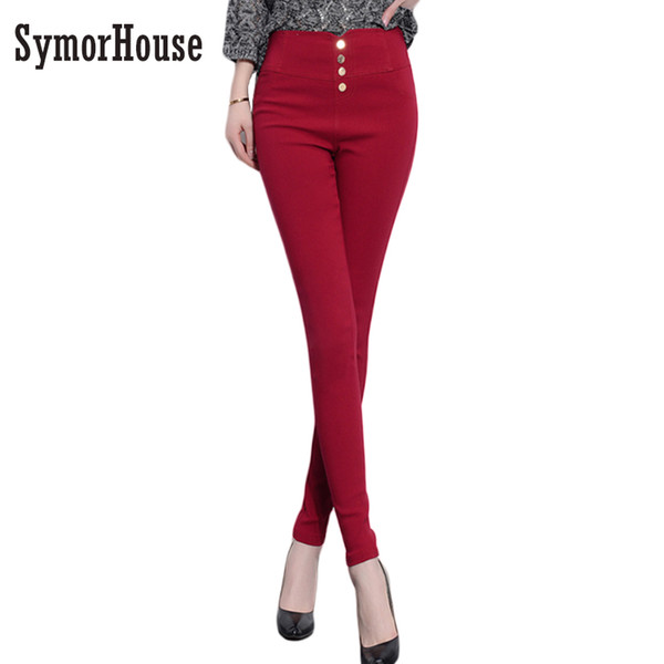 Spring Autumn Slim Women Pants Fashion Style Plus Size XXXL Leggings high waist Stretch Pencil Pants Women Skinny Trousers