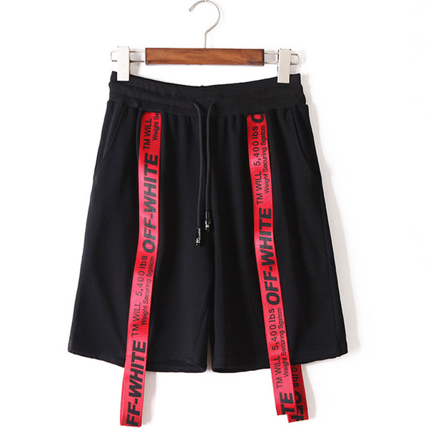 Women's pants Summer Knee Length female pants Black orange straight loose Casual Cotton trousers for women joggers sweatpants