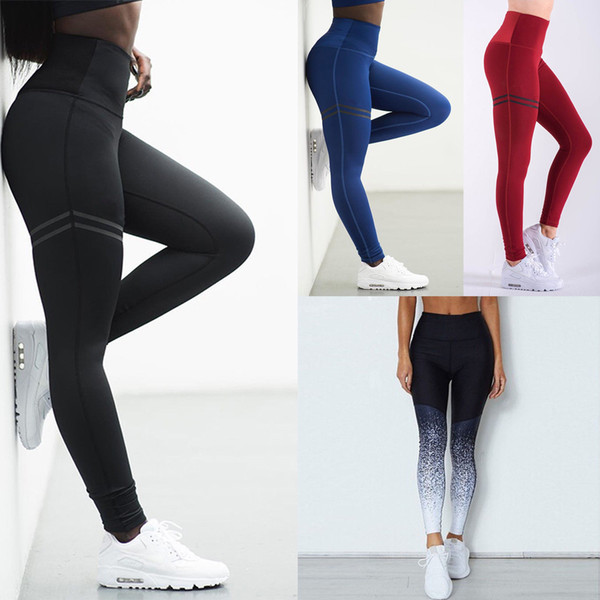 womens leggings Womens Fitness Yoga Leggings Running Sport High Waist Jogging Pants Trousers sport leggings