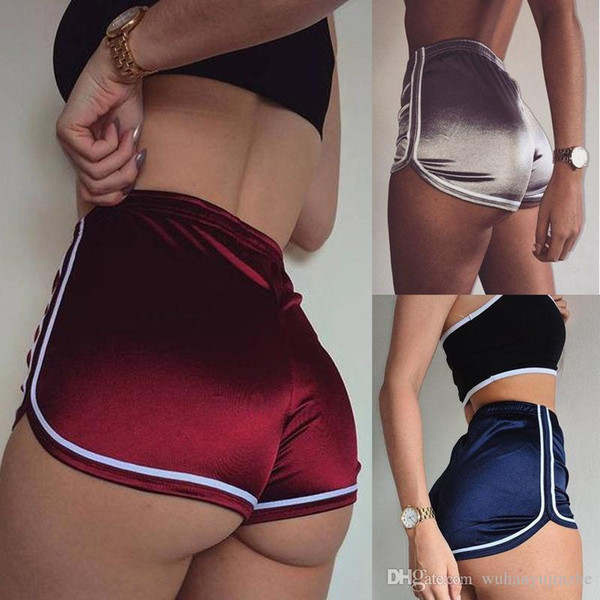 Women Yoga Sports Shorts Legging Milk Wire Gym Leisure Homewear Fitness Pants Beach Shorts Summer Running Pants JC071