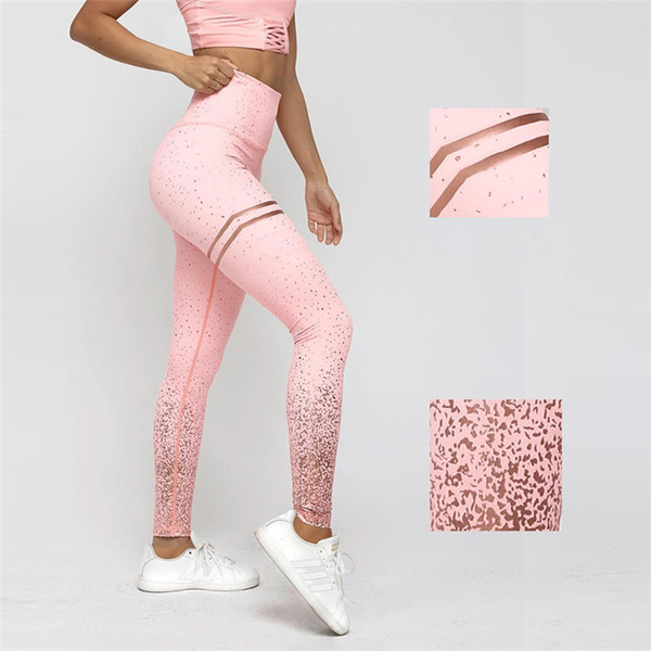 Leggings Women Gym Leggings Women Clothes Yoga Outfits Pants Pink Gray Joggers Skinny Pencil Sportswear Fitness Running Sexy Drop Shipping