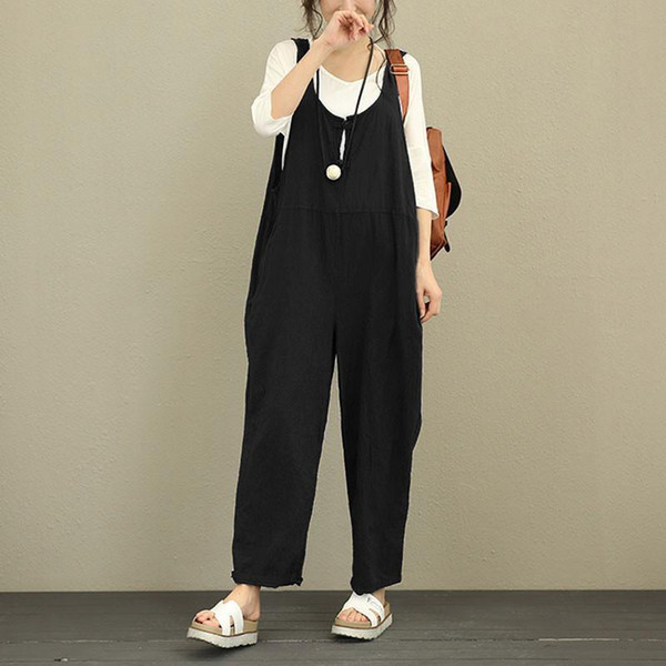 mens designer New bib pants Korean version of the fat plus size loose casual pants trousers