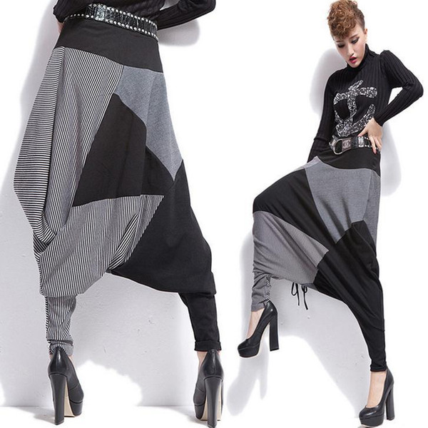 new women pants Harem Pants Cotton Trousers Casual Hip-hop