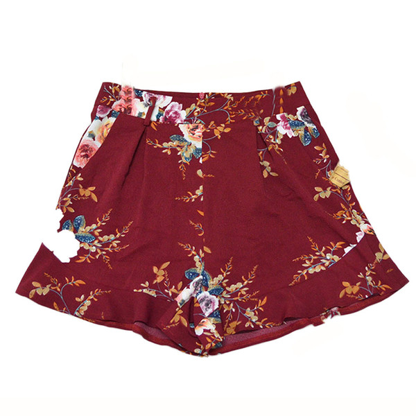 Women Sexy Skirt Summer Print Short Pants #15