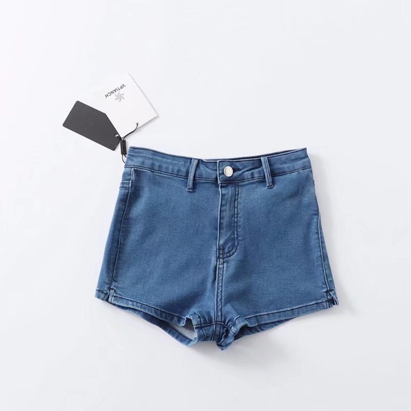 Women Fashion Casual Girl's Skinny Butt Lifting Push Up Stretch Short Pants with Pockets Collection