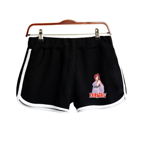 Anime FAIRY TAIL 2D shorts 2019 new kpop fashion street shorts 2019 hot ladies fashion tide flow casual summer