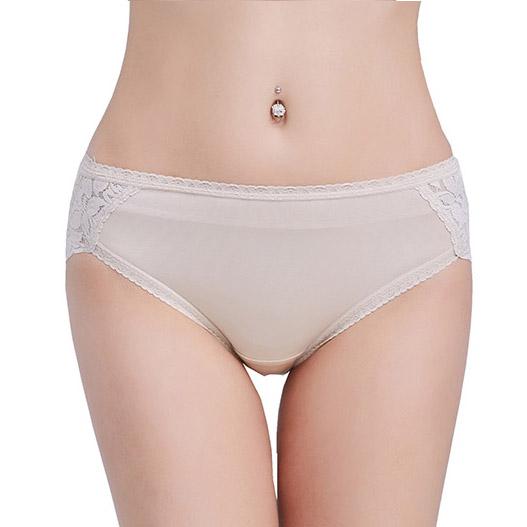 100% silk silk lace, sexy, traceless, hip, self-cultivation, transparent and comfortable, ladies waist waist briefs Sexy lace, hip, body