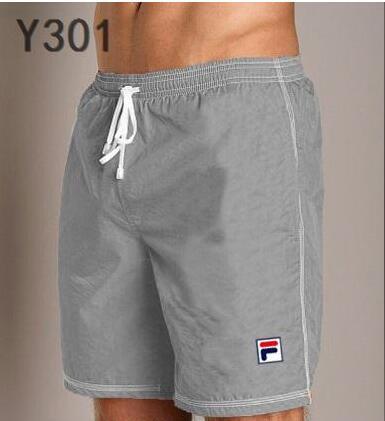 New Men's Beach Shorts Mens Bermuda Boardshorts For Men Shorts Board Quick Dry Silver