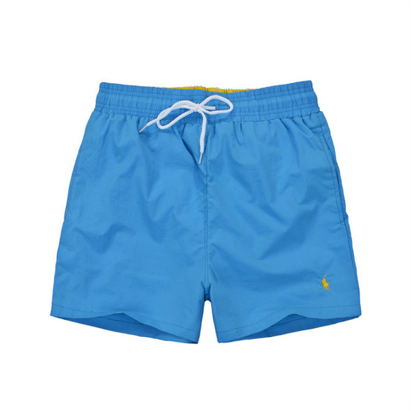 -Summer Men Short Pants Brand Clothing Swimwear Nylon Men Brand Beach Shorts Small horse Swim Wear Board Shorts