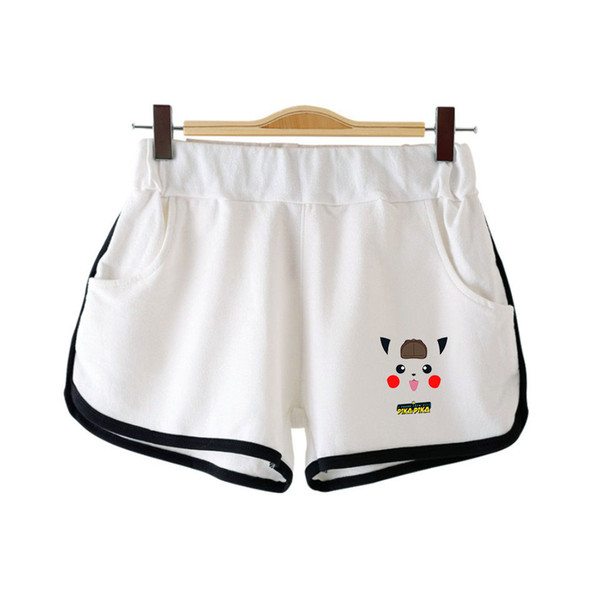 Detective Pikachu Women Clohtes Hot Shorts Casual comfortable Ladies Sexy summer Shorts K-pop Plus