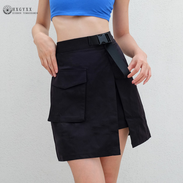 Hot sale Europe Retro High waist Short Skirt casual A word Skirt 2019 Summer New Casual Slim Women C171