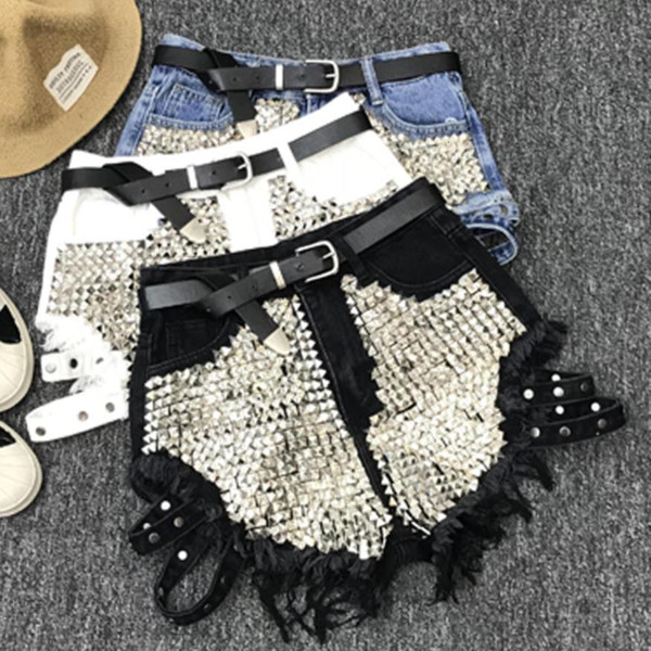 Ladies Shorts For Women Fashion New 2019 Summer Spring Women High Waist Loose Tassel Jeans Shorts Drop Shipping Good Quality