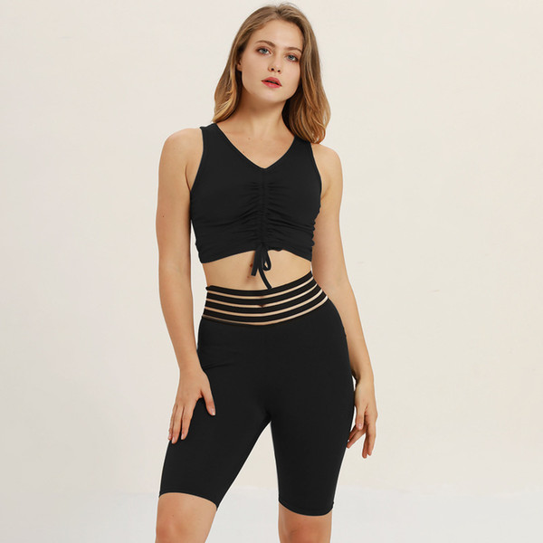 Women Fitness Pants Skinny Female Gym Clothing Solid Color Elastic Breathable Sexy Fashion Print Stitching Base