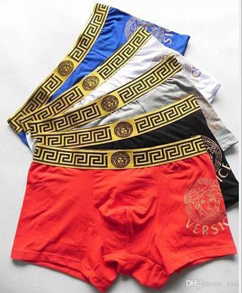 19ss sell best Brand Panties Sexy Mens Solid Underwear Men Modal Boxer Short Male Cueca 6 Pcs Luxury Lace Design Underpant