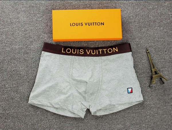 High-quality Men Underwear cham pion Boxers Soft Cotton Breathable Letter Underpants Shorts Luxury brand Tight Waistband