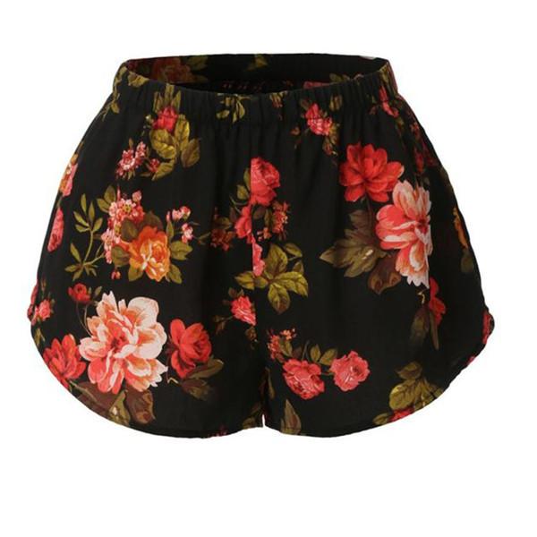 good quality Sexy 2019 Women Hot High Waist Shorts Printed Short Girl Casual Shorts Beach New Women Fashion Mini Short Feminino