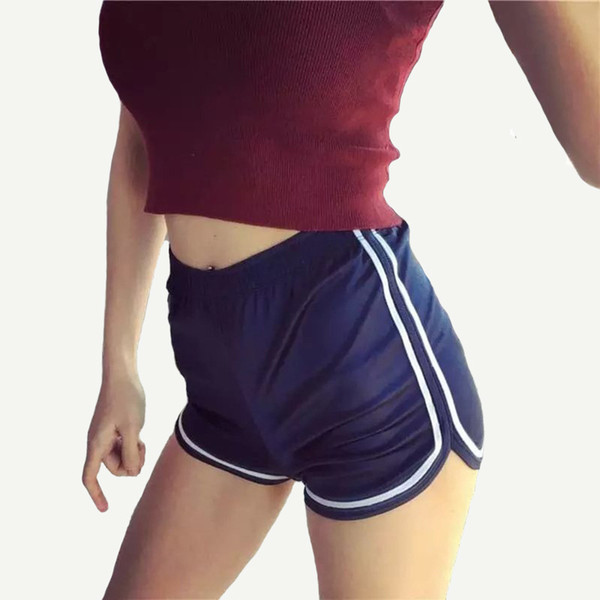 OVESPORT Women Fitness Shorts High Waist Sexy Breathable Casual Slim Workout Stretch Fashion Quick Dry Female Bottom Short