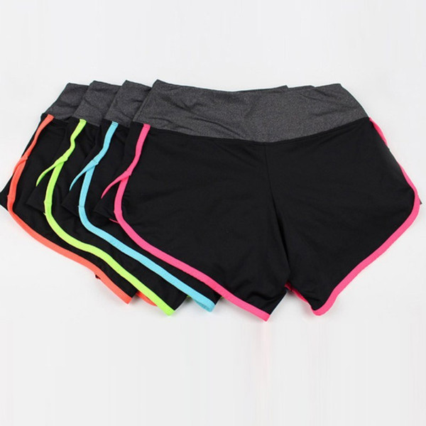 Women Multicolor Stretch Shorts European Style Summer Beach Workout Fitness Hot Shorts